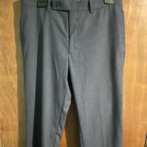 Mens navy blue dress pants
